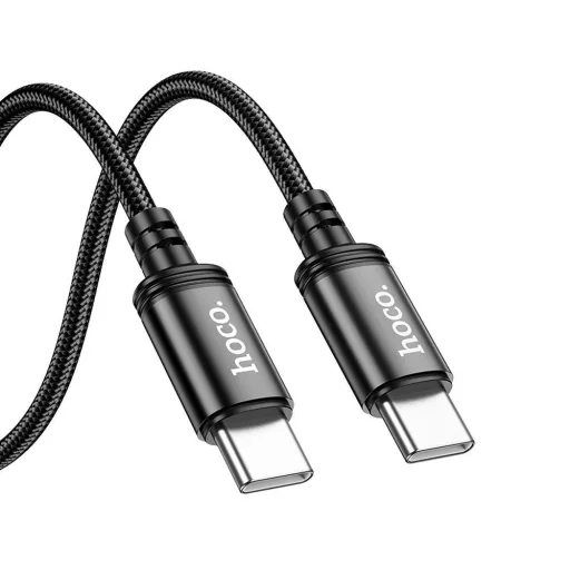 USB-C – USB-C kábel Hoco 3A 60W 2 m X89 fekete