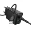 Hoco hálózati töltő USB-A + USB-C QC3.0 PD AFC 3A 30W + USB-C – USB-C kábel N71 fekete