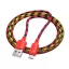 Hoco USB-A – Micro USB töltőkábel 2,4A 1 m Gradient piros