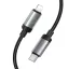 Hoco USB-C – Lightning töltőkábel X117 PD 27W 1 m fekete