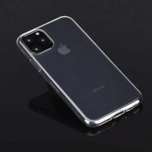 Ultavékony szilikon tok 0,3 mm  iPhone 17 átlátszó