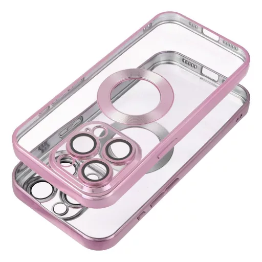 Glam tok iPhone 17 PRO MAX  púderrózsaszín