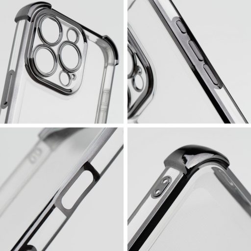 Antishock Electro ütésálló tok légpárnákkal iPhone 17 PRO  fekete