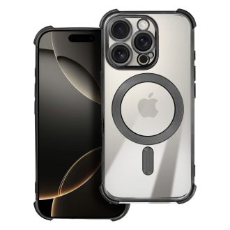   Antishock Electro ütésálló tok légpárnákkal iPhone 17 AIR Magsafe kompatibilis  fekete