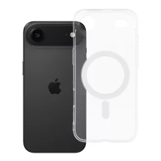   Clear tok 2 mm iPhone 17 AIR  Mag Cover Magsafe kompatibilis  (kameravédős) átlátszó