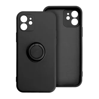 Silicone Ring tok iPhone 17 PRO MAX  fekete