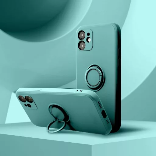 Silicone Ring tok iPhone 17 PRO MAX  zöld