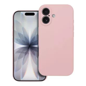 Szilikon tok 2 mm iPhone 17  púderrózsaszín