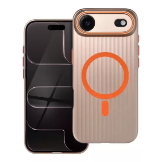   Simply tok iPhone 17 AIR  Magsafe kompatibilis sivatagi titán