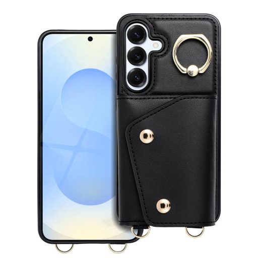 Wonder tok Samsung A36 5G  with wallet fekete