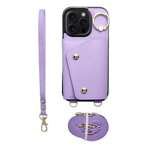 Wonder tok iPhone 16e (SE 4 2025) / 17e  with wallet lila
