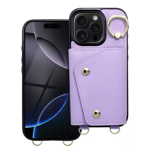 Wonder tok iPhone 16  with wallet lila