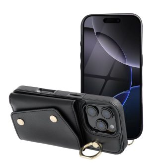 Wonder tok iPhone 16 PRO  with wallet fekete