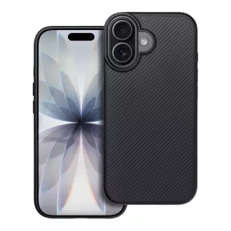   Carbon Elite Mag Cover tok iPhone 17  Magsafe kompatibilis fekete