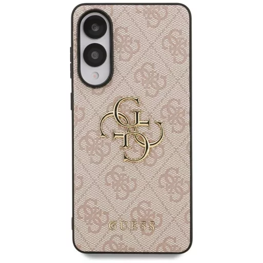 GUESS tok SAMSUNG S25 Edge GUHCS25E4GMGPI (4G PU Big Logo) rózsaszín