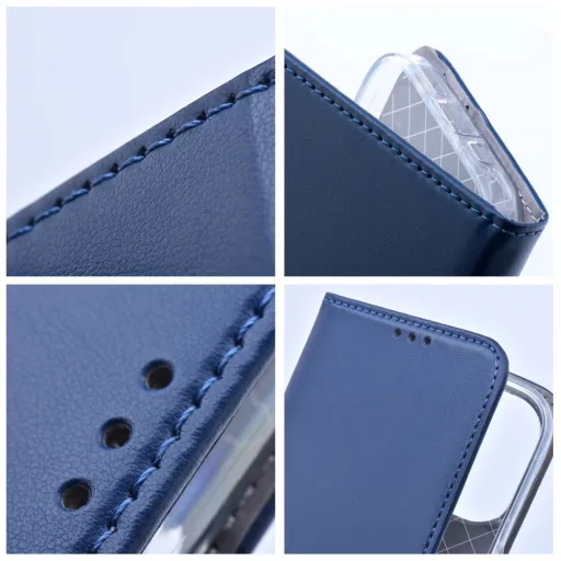 SMART MAGNETO Flip tok iPhone 17 sötétkék