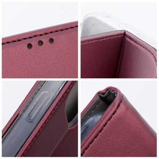SMART MAGNETO Flip tok iPhone 17 bordó