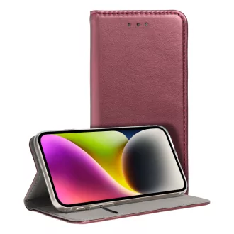 SMART MAGNETO Flip tok iPhone 17 Pro bordó