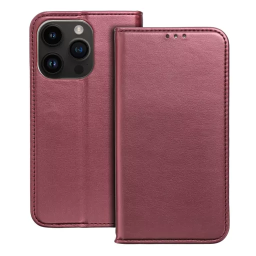 SMART MAGNETO Flip tok iPhone 17 Air bordó
