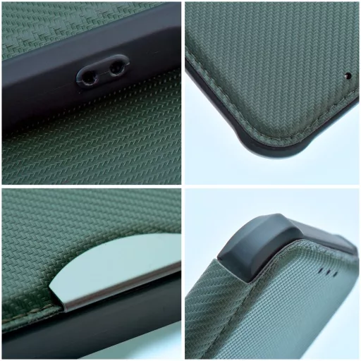 RAZOR Flip tok iPhone 17 sötétzöld
