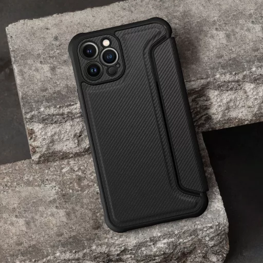 RAZOR Flip tok iPhone 17 Pro fekete