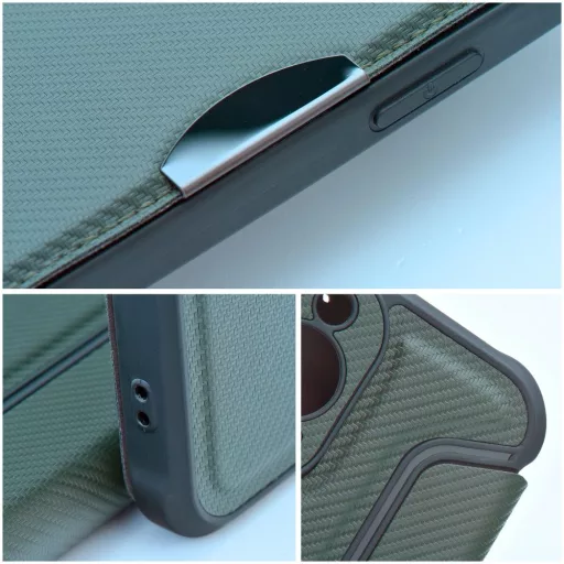 RAZOR Flip tok iPhone 17 Air sötétzöld