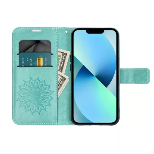 Mezzo Flip tok iPhone 17 mandala zöld