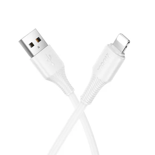 Hoco USB-C – Lightning töltőkábel X120 PD 27W 1 m fehér