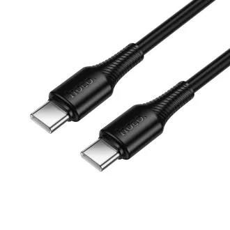 USB-C – USB-C kábel Hoco 3A 60W 1 m X120 fekete
