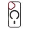 Color Edge Mag Cover tok iPhone 17  Magsafe kompatibilis piros-fekete