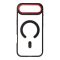 Color Edge Mag Cover tok iPhone 17 AIR  Magsafe kompatibilis piros-fekete