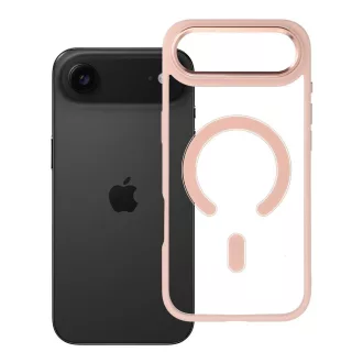   Color Edge Mag Cover tok iPhone 17 AIR  Magsafe kompatibilis rózsaszín
