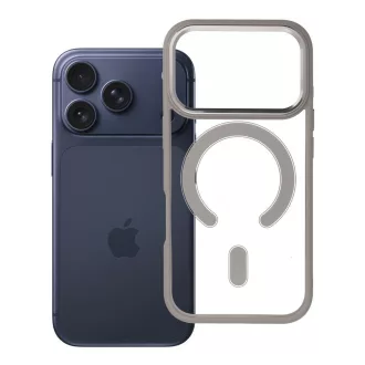   Color Edge Mag Cover tok iPhone 17 PRO  Magsafe kompatibilis titanium-szürke
