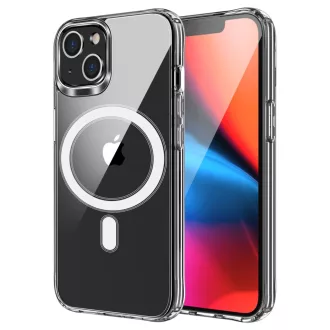   Clear Mag Cover tok iPhone 17 PRO MAX  (MID) Magsafe kompatibilis átlátszó