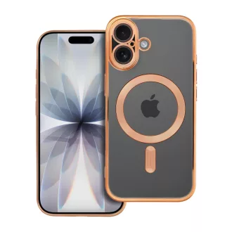 Electro Mag Cover tok iPhone 17  Magsafe kompatibilis arany