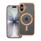 Electro Mag Cover tok iPhone 17  Magsafe kompatibilis arany