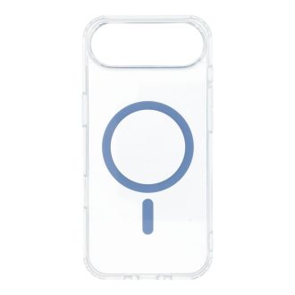   Drop Glue Colorful Ring Mag Cover tok iPhone 17 AIR  Magsafe kompatibilis világoskék