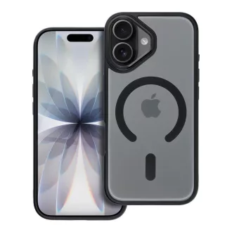 Matte Mag Cover tok iPhone 17  Magsafe kompatibilis fekete