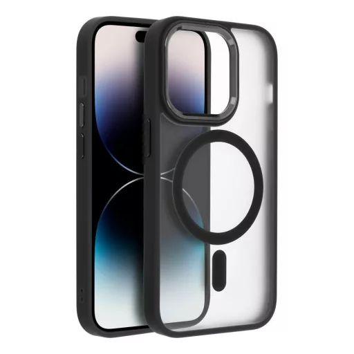 Matte Mag Cover tok iPhone 17  Magsafe kompatibilis fekete