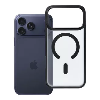   Matte Mag Cover tok iPhone 17 PRO MAX  Magsafe kompatibilis fekete