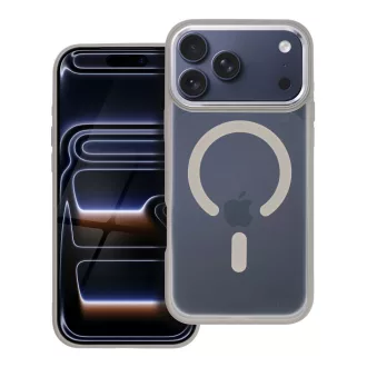   Matte Mag Cover tok iPhone 17 PRO MAX  Magsafe kompatibilis titanium