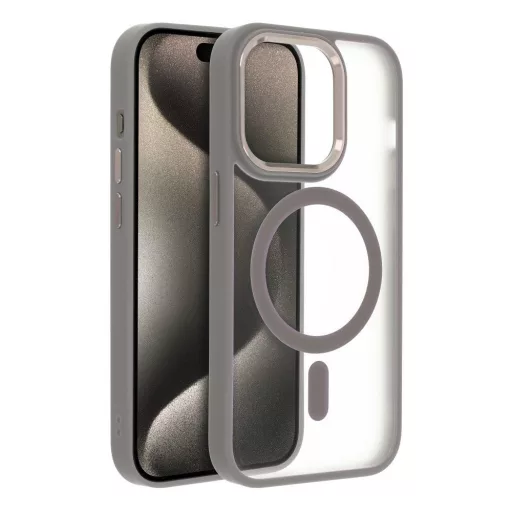 Matte Mag Cover tok iPhone 17 PRO MAX  Magsafe kompatibilis titanium