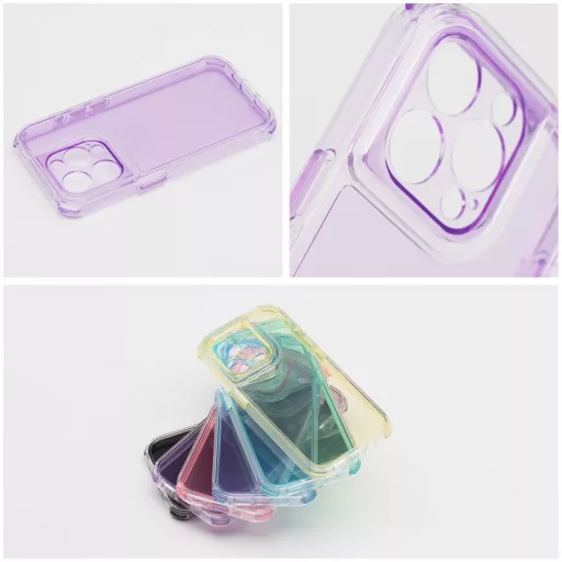 Matrix Clear tok iPhone 17  lila