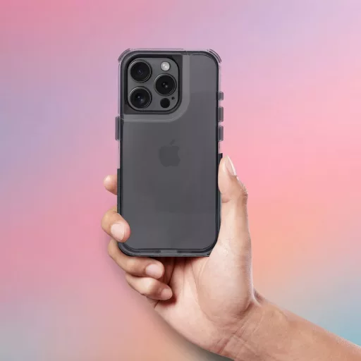 Matrix Clear tok iPhone 17 PRO  fekete