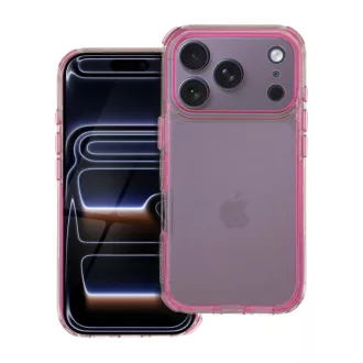 Matrix Clear tok iPhone 17 PRO  púderrózsaszín