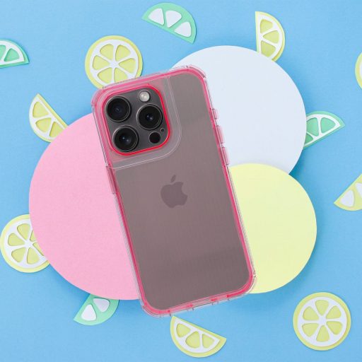 Matrix Clear tok iPhone 17  púderrózsaszín