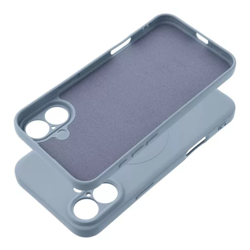 SILICONE MAG COVER Magsafe kompatibilis tok iPhone 17 világoskék