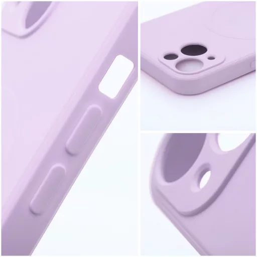 SILICONE MAG COVER Magsafe kompatibilis tok iPhone 17 Pro rózsaszín