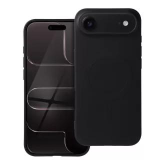   SILICONE MAG COVER tok Magsafe kompatibilis iPhone 17 Air fekete