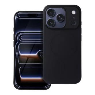   SILICONE MAG COVER tok Magsafe kompatibilis iPhone 17 Pro fekete